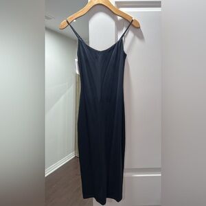 Black Contour Cami Dress. Brand New.